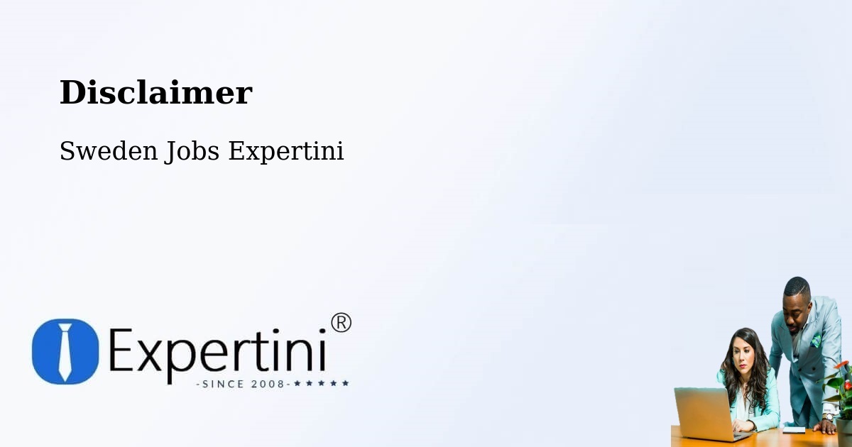Disclaimer – Kiruna - Sweden Jobs Expertini