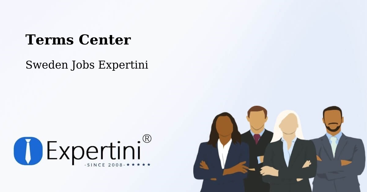 Terms of Service – Kiruna - Sweden Jobs Expertini